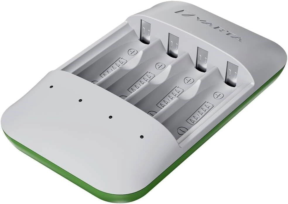 Varta Eco Charger Pro carica batterie Batteria per uso domestico USB