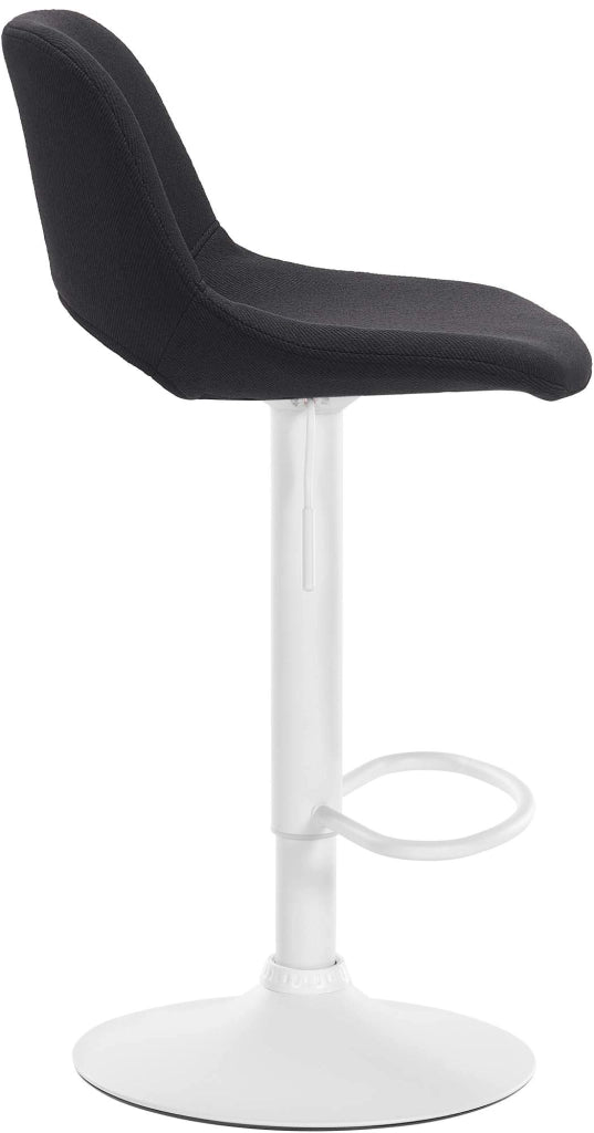 Barhocker Camden Stoff weiЯ