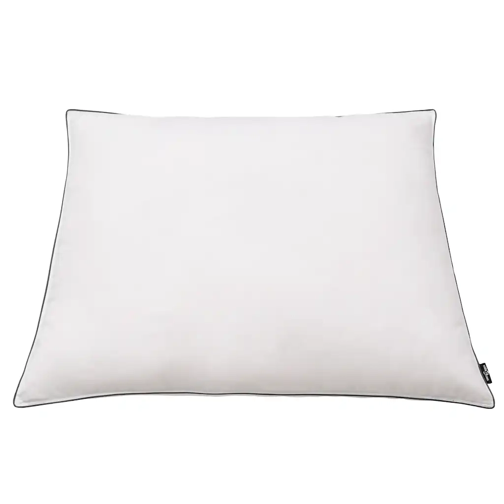 Cuscini 2 pz Imbottitura Leggera Mix di Piume 80x80 cm Bianchi 132892