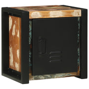 Mobiletto da bagno Multicolore Legno recuperato Medio Storage