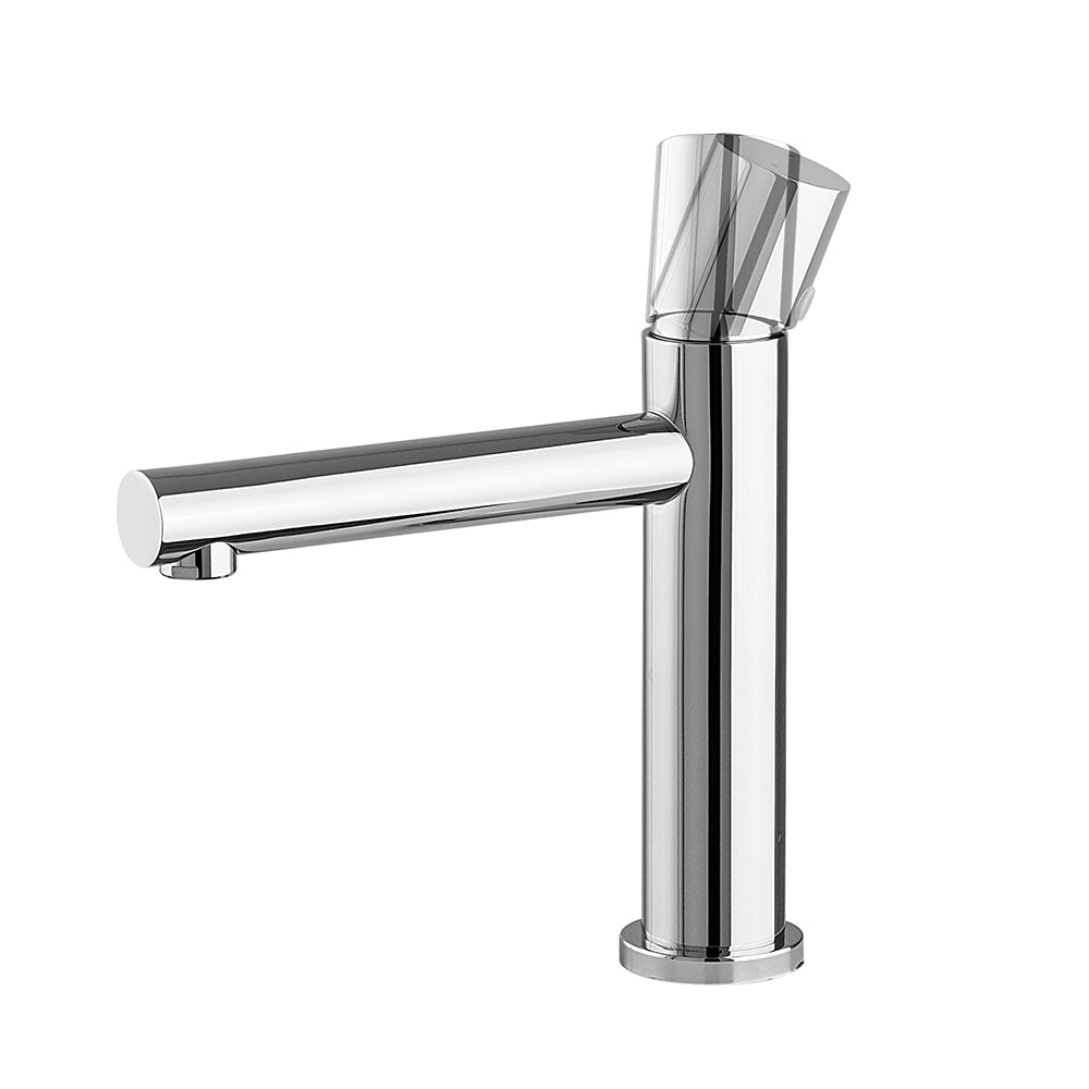 Set miscelatori cromo lavabo bidet e doccia con deviatore a 2 vie Gemini