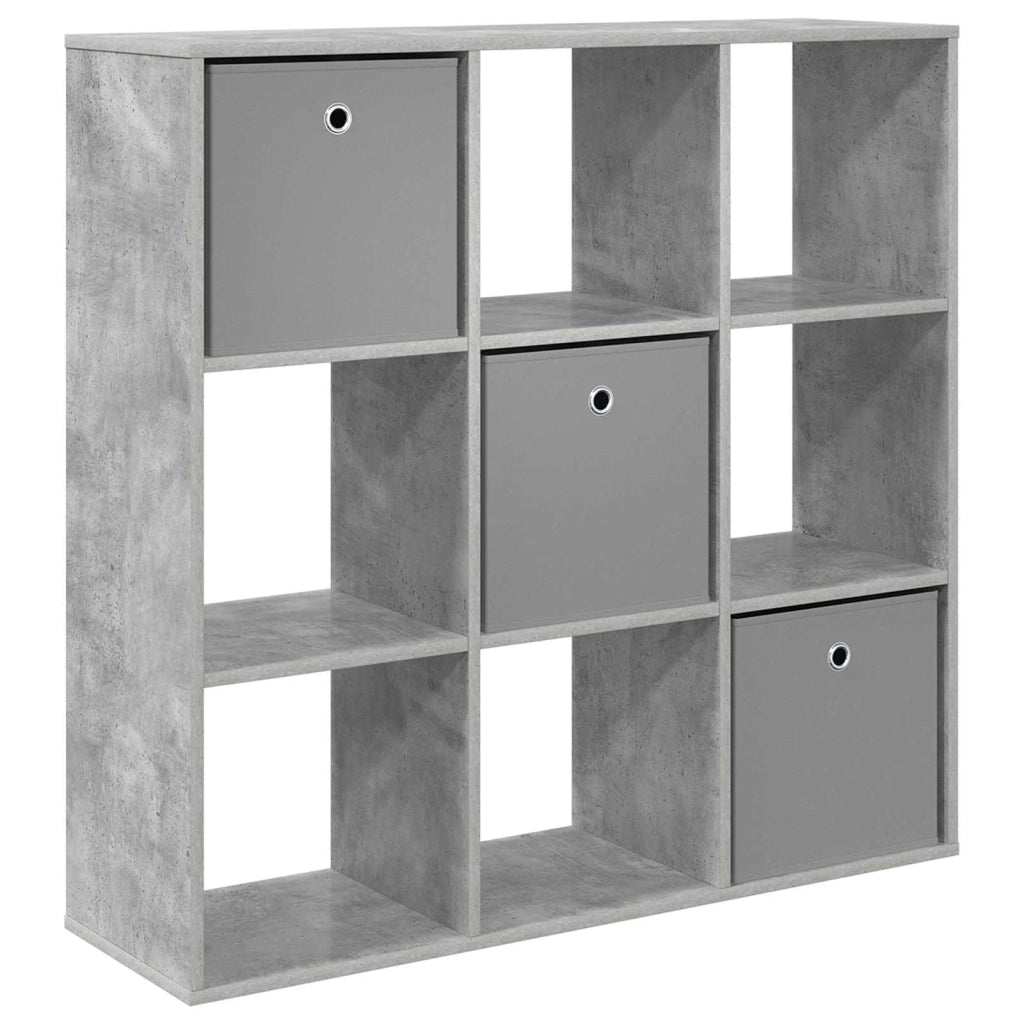 Credenza | Madia | Buffet da pranzo | Armadio da pranzo con cassetto Grigio cemento 102 x 31 x 99,5 cm