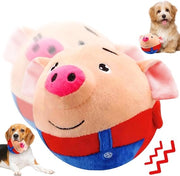 Giocattoli per Cani - Giocattolo Attivo con Piuma in Movimento per Animali di Compagnia - Giocattolo con Piuma per Suini - Giocattolo in Movimento per Cani - Giocattolo Interattivo per Cani con Palla - Palla di Addestramento per Cani Resistenti ai Morsi