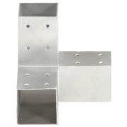 Connettore per Pali a Forma di Y in Metallo Zincato 81x81 mm 145465