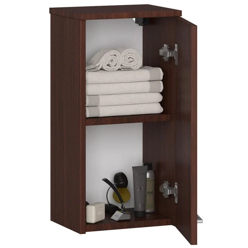Mobile bagno sospeso AKORD FIN Wengé 30 cm 1 anta 30x22,5x60 cm