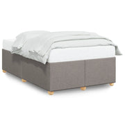 Letto matrimoniale | Letto per adulti | Giroletto senza Materasso Tortora 120x190 cm Tessuto