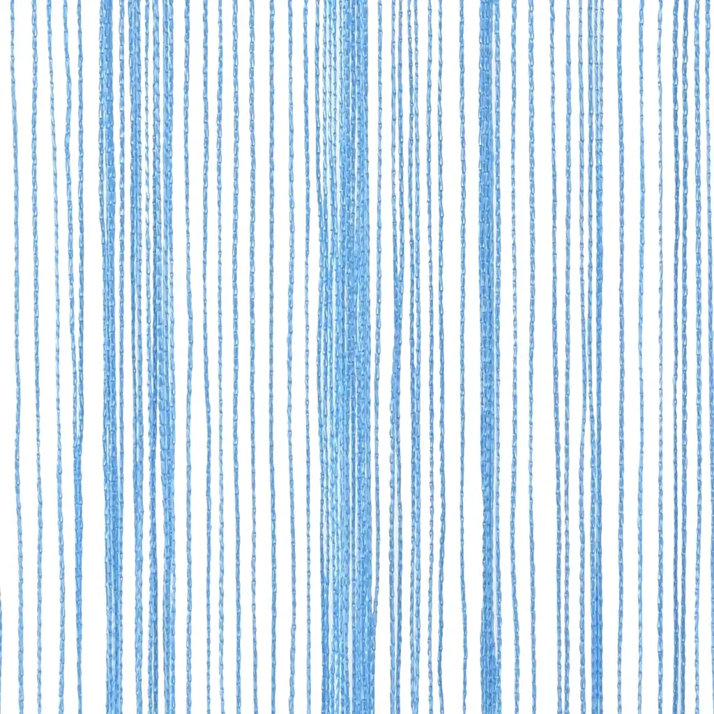Tende a Filo 2 pz Azzurro 100x250 cm 4102045