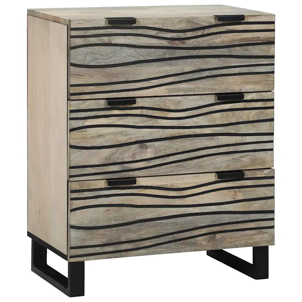 Set di mobili per il bagno 3 pcs Bianco Legno multistrato