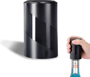 Opener per bottiglie in acciaio inossidabile - Gadget per bottiglie da push down per appassionati di birra