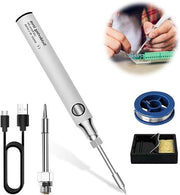 Soldeerbout a Temperatura Regolabile con Connessione USB, 3 Impostazioni - 300 °C a 450 °C