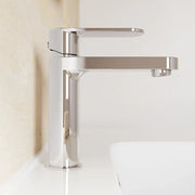 Miscelatore lavabo senza scarico cromato altezza 16cm | Margot