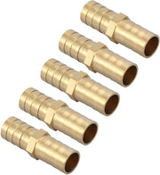Connettori di giunzione a destra per tubi idraulici - Adattatore di collegamento per tubi - 12mm - 5pz.