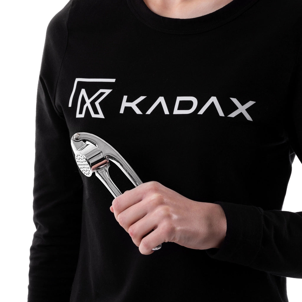 Spremiaglio KADAX, pressa e schiaccia aglio in acciaio inossidabile, resistente.