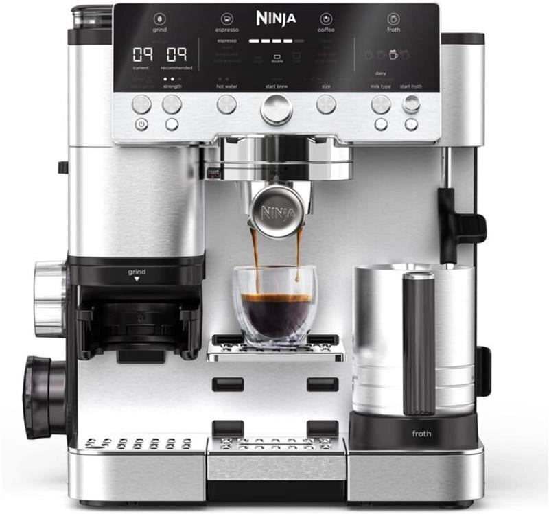 NINJA ES601EU MACCHINA DA CAFFEÈ LUXE CAFÈ PREMIER 3IN1 POTENZA 1650W