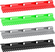 Set di 4 clip per calze in plastica - Adatto per bucato, asciugatrice, stivali e calze - Idoneo per intimo, calze, cravatte.