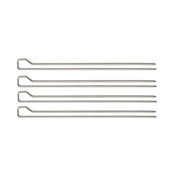 SET 4 SPIEDINI 29CM IN ACCIAIO INOX.
