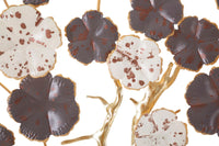 Pannello da Muro Albero Purpy 73,7x5x80 cm in Ferro