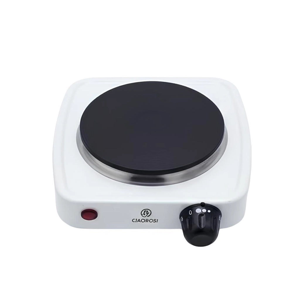 Mini Piastra Elettrica 500W 5 Livelli di Temperatura Bianco Avizar