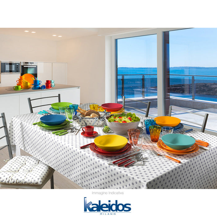 Servizio Piatti 18 Pezzi In Gres Kaleidos Ibiza