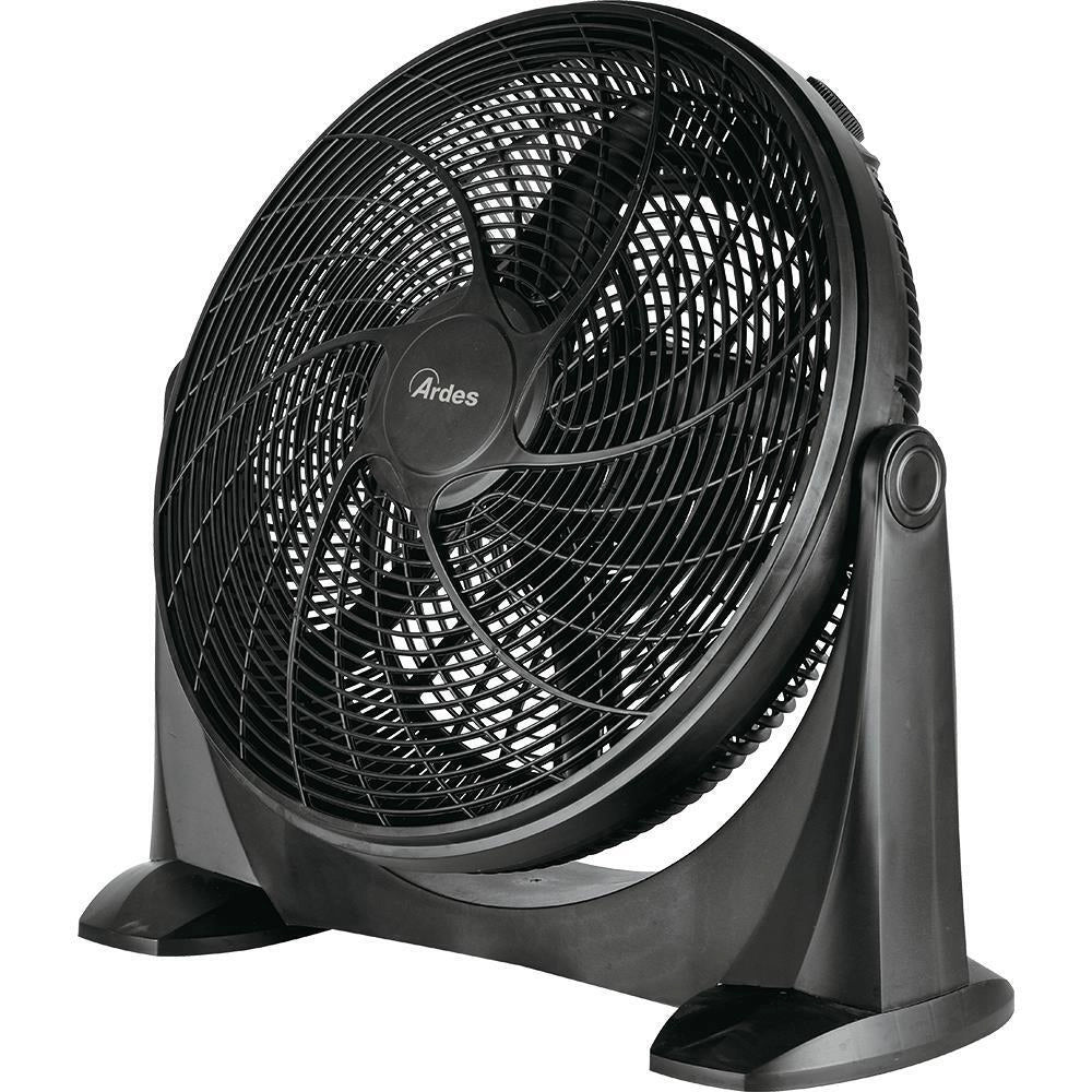 Ardes AR5A51 Space 51 Ventilatore da Pavimento 5 Pale 50 cm 100W 3 Velocita' 4128 m³-h 68 dB colore Nero
