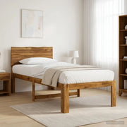 Letto Singolo con Testiera ROSTOCK Naturale 90 x 190 cm 903441