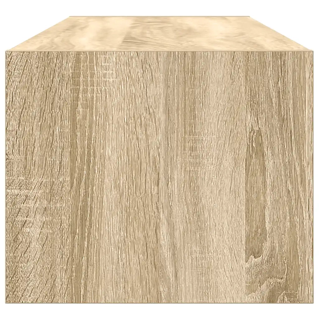Mobile Porta TV Rovere Sonoma 100x31x25,5 cm Legno Multistrato 861476