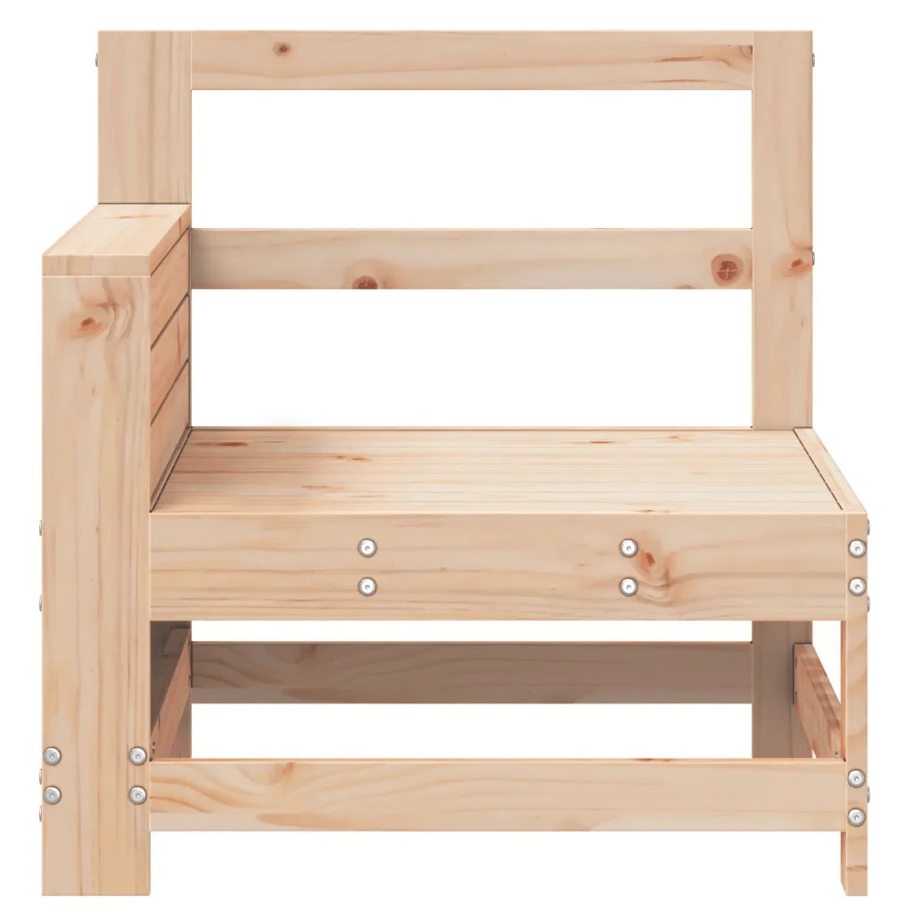 Divano senza Braccioli da Giardino 69x62x70,5 cm Massello Pino 844883