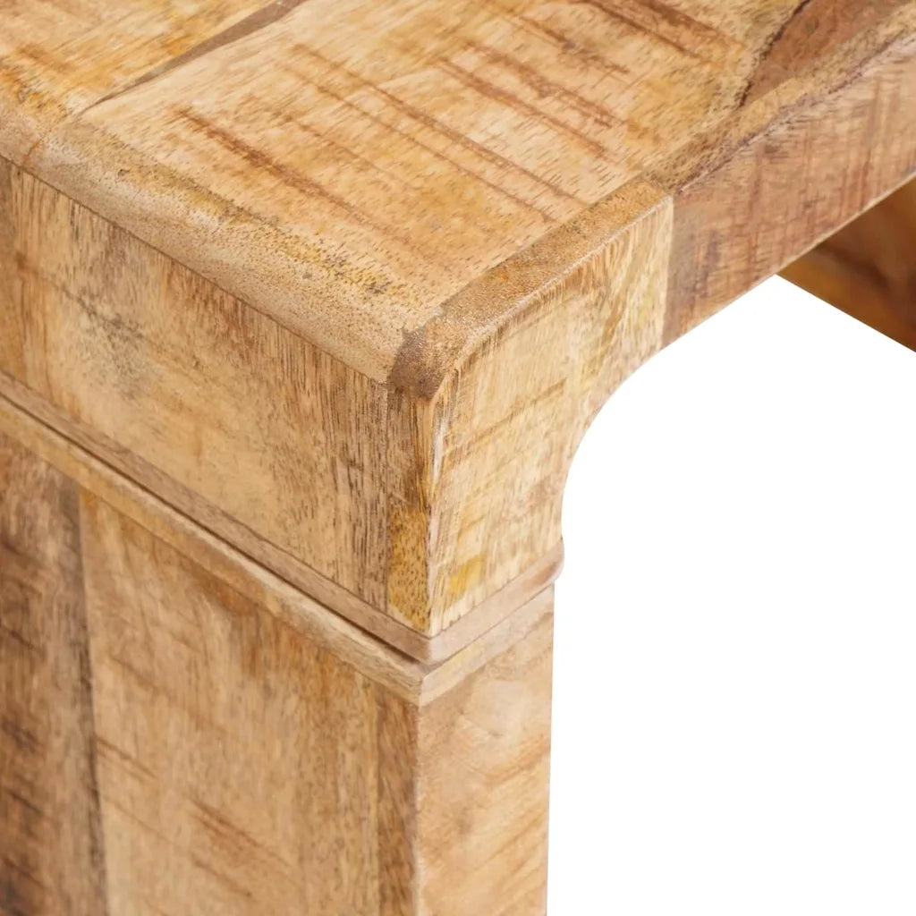 Tavolino Marrone 60 x 35 x 46 cm Legno di mango massello 4104575