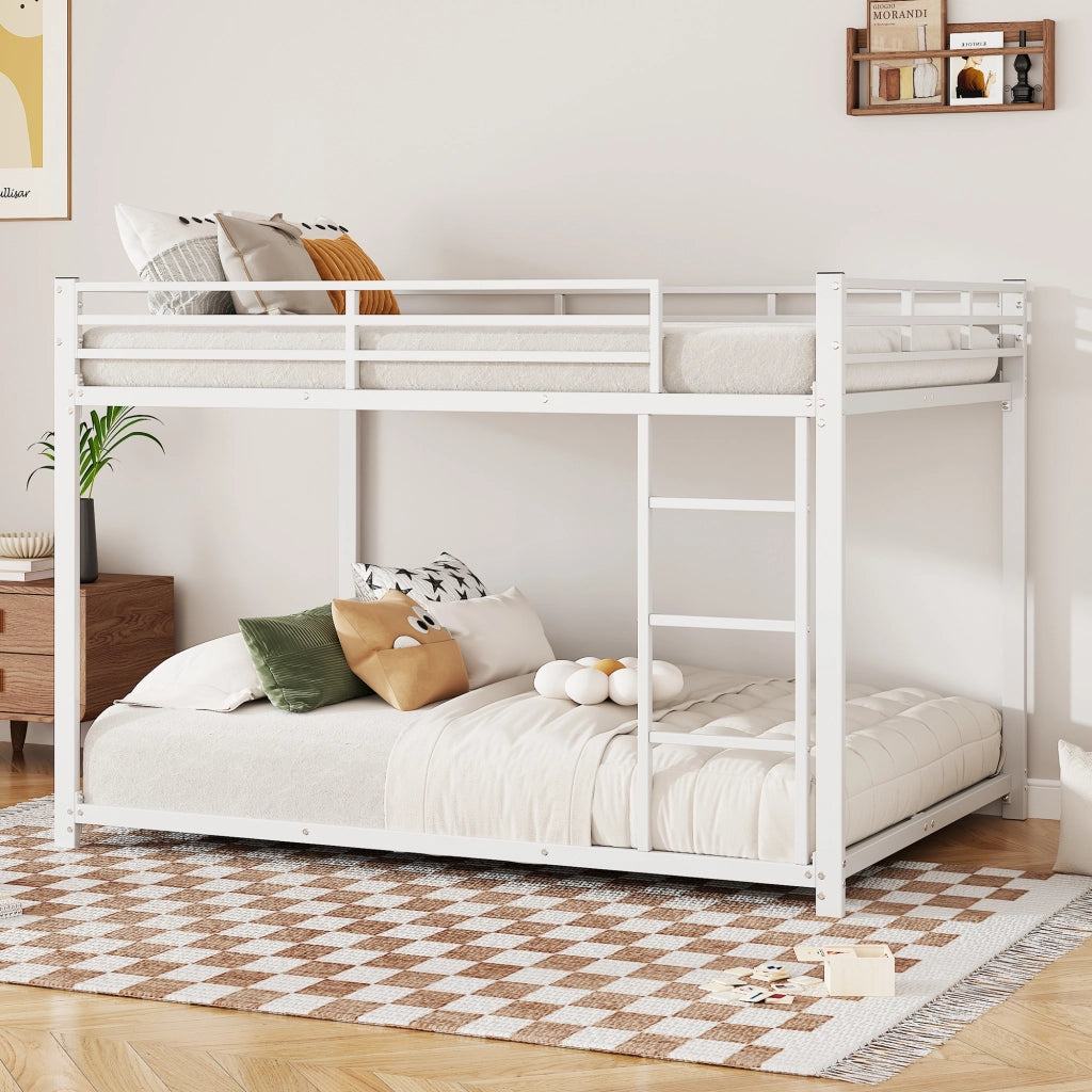 Letto a castello funzionale in metallo 140x200 cm