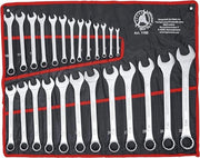 Set di chiavi a stella - 25 pezzi - 6-32 mm - Set di chiavi a stella professionale - Acciaio resistente al chiodo in acciaio cr-mo - Ideale per auto - officina e fai da te