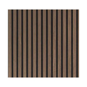 Pannelli Acustici Fonoassorbenti 4pz 60x60cm Decorativi Moderno Noce Naturale 3D