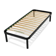 Rete ortopedica 80X190 14 doghe in betulla ZEN con 4 piedi |100% MADE IN ITALY| struttura in acciaio anti cigolio, angoli anti infortunistici, altezza 35 cm