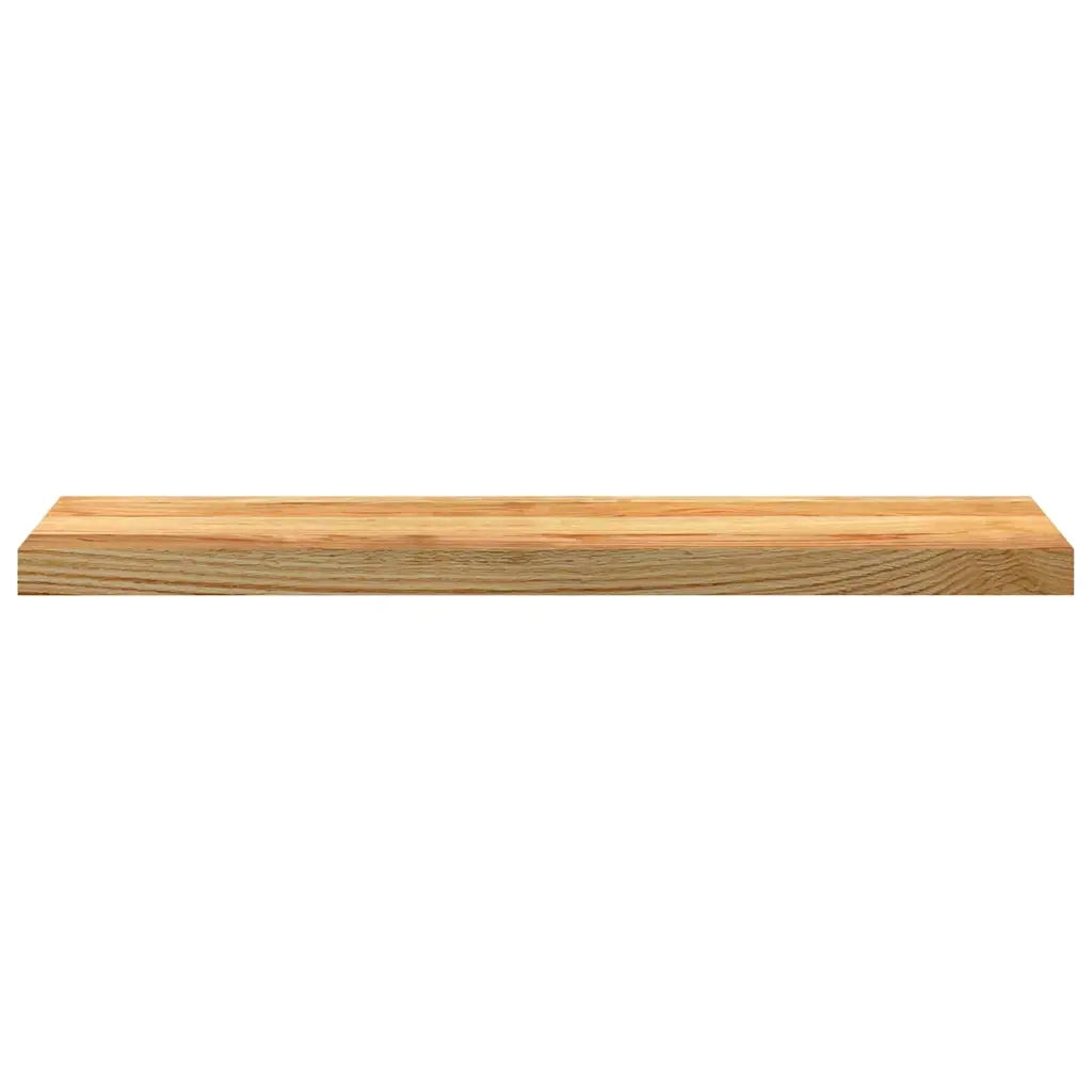 Davanzali 2 pz Marrone Chiaro 90x20x2 cm Legno Massello Rovere 4009135