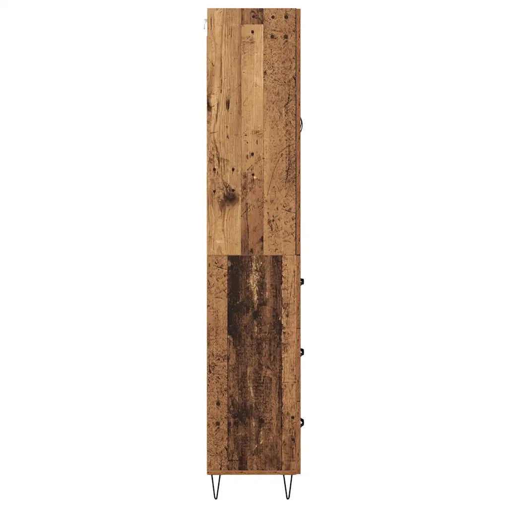 Credenza con cassetto 2 pcs Legno vecchio Legno multistrato 3415780