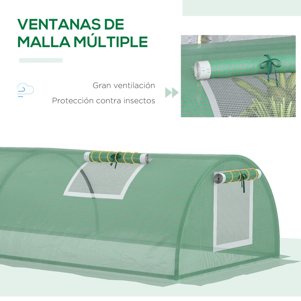 Serra da Giardino ¨C zephmum ¨C Verde Acciaio 200x80x45 cm