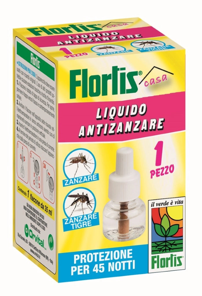 Pest Control Volanti Ricarica Liq.Antizanzare 33 Spa Set 5 Pezzi - Orvital