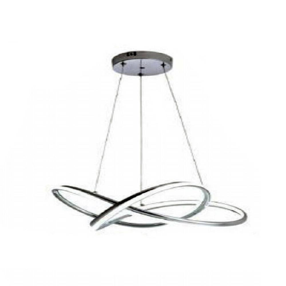 Trade Shop - Lampadario Led Moderno Intrecciato Sospensione 60 W Luce 4000k 6500k 3000k A50 -