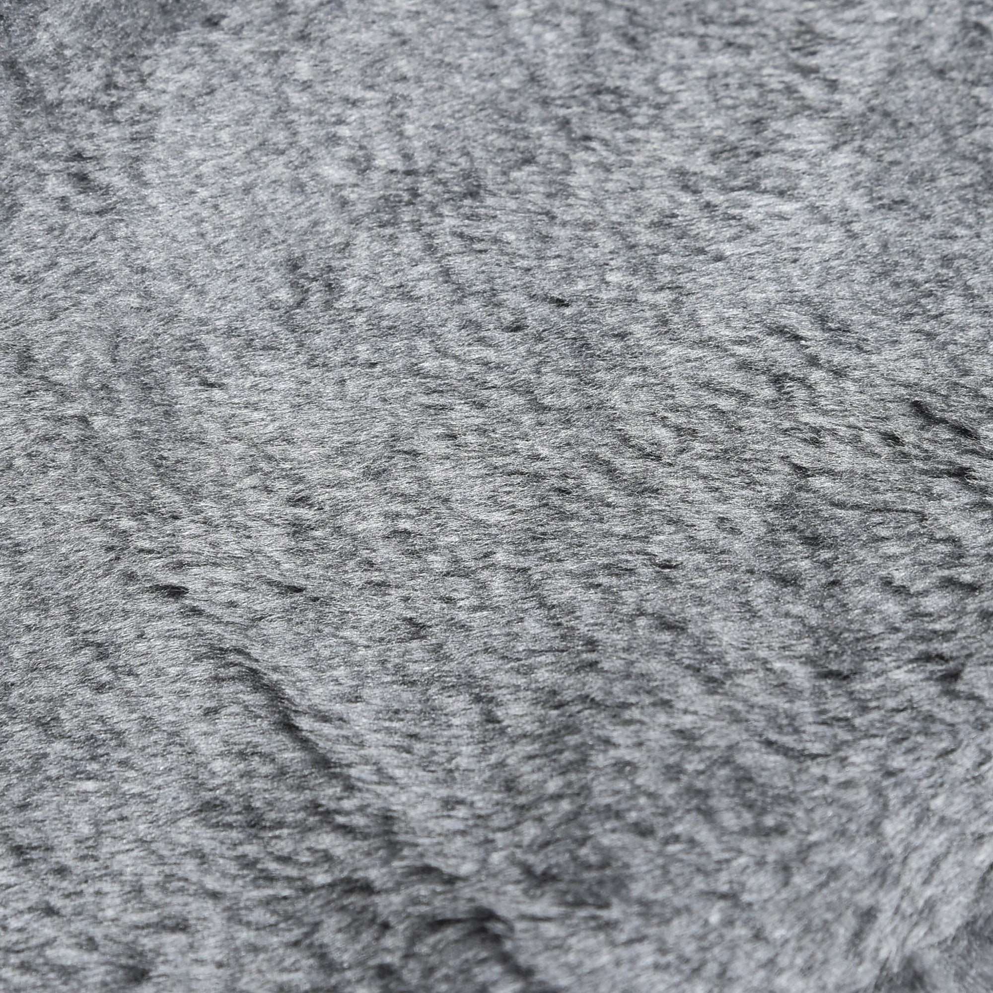 Scaletta per Cani 4 Gradini 60x35x44 cm in Flanella Sfoderabile e Truciolato Grigio chiaro