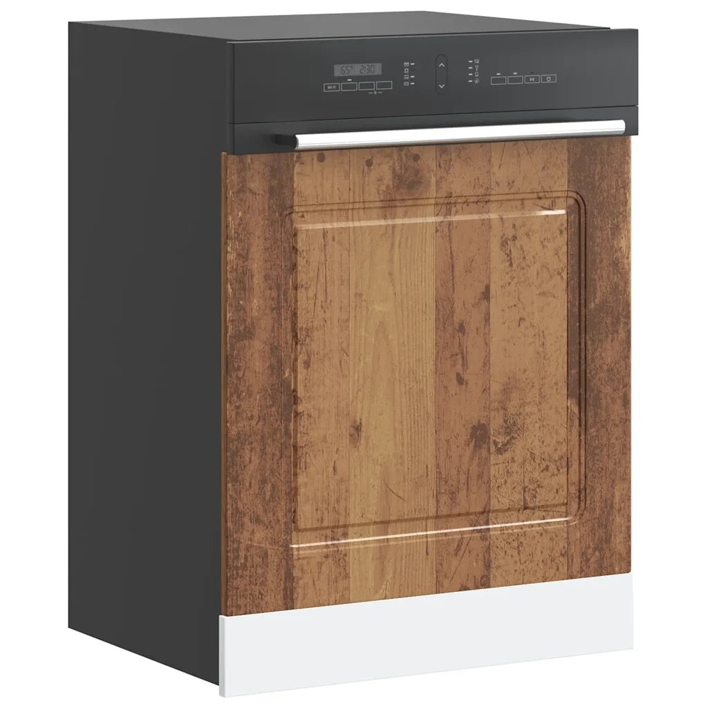 Pannello Lavastoviglie Kalmar Legno Antico 60x1,5x57 cm 853665