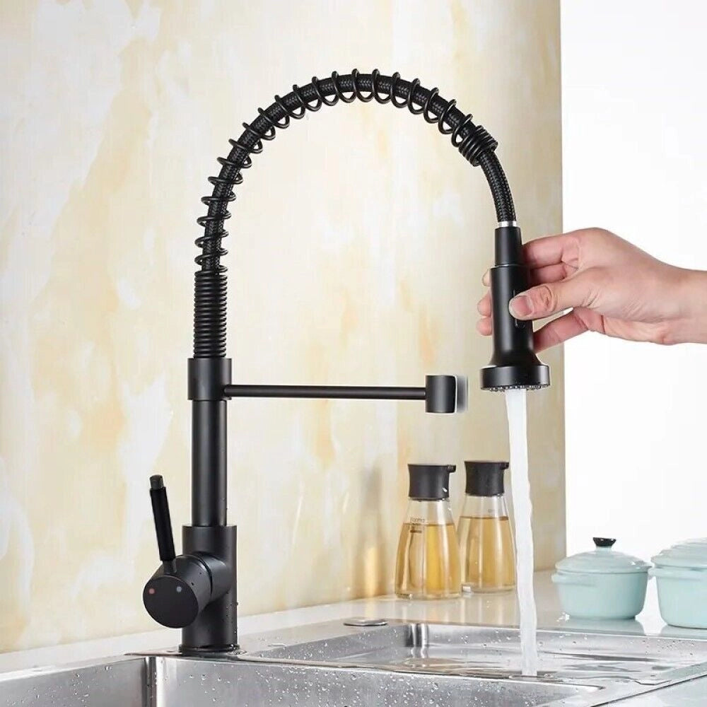 Miscelatore cucina rubinetto con doccetta canna alta isola cucina 87467