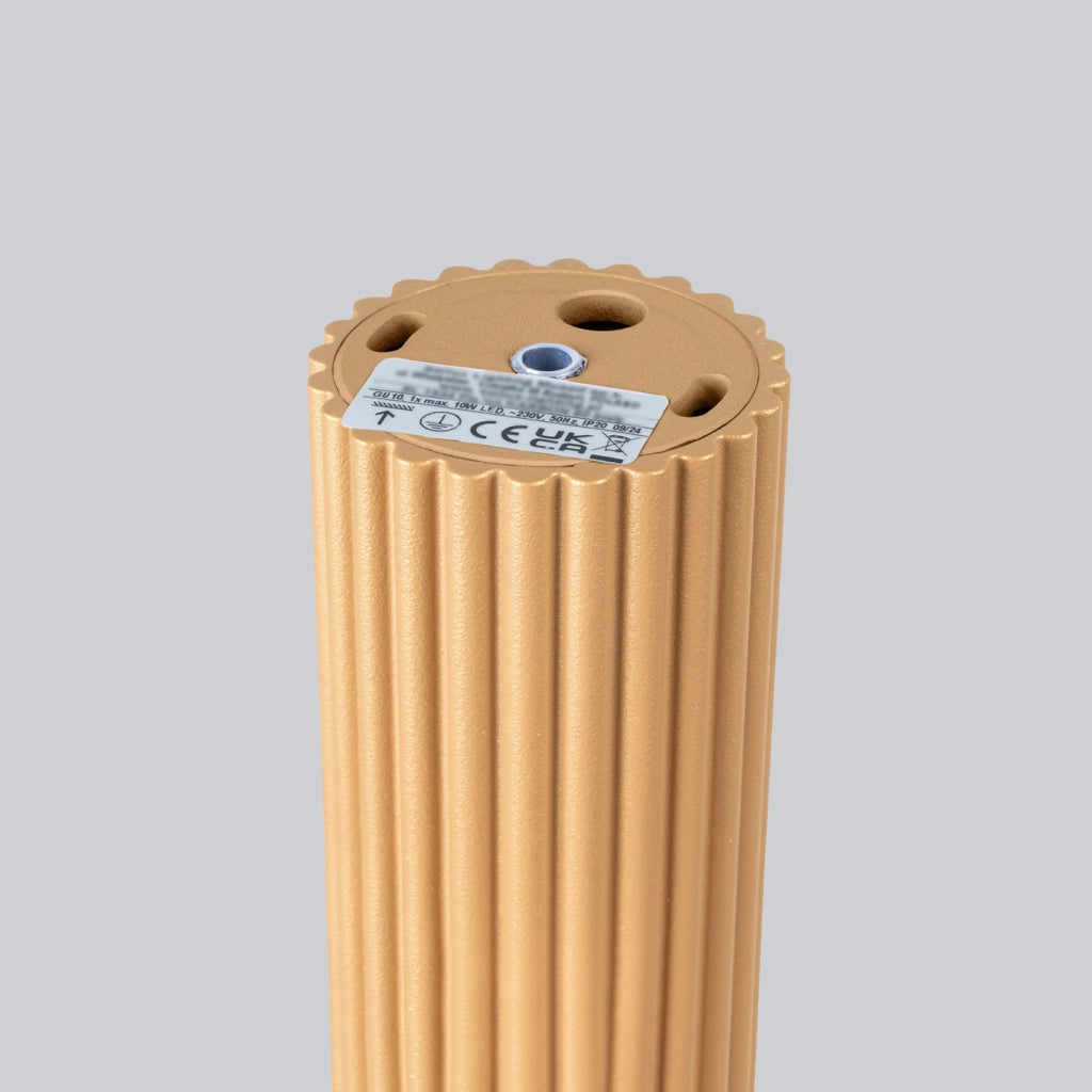 Lampada da soffitto KARBON 10 oro
