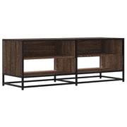 Mobile TV | Armadietto TV | Mobile Porta TV Rovere Marrone 120,5x40x46 cm Multistrato e Metallo