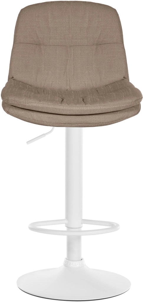Barhocker Laurel Stoff weiЯ