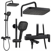 Set Doccia Rea Arlo Black