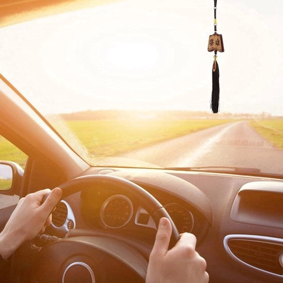 Decorazione per Auto - Imitazione Legno - Ornamenti Islamici - Specchiera Retrovisore - Parete e Mobili - Regalo per Ramadan e Eid