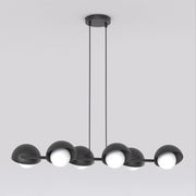 Lampada a sospensione Boom in acciaio nero opaco