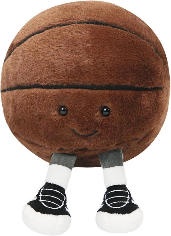 Borsa di pallacanestro per appassionati di pallacanestro - Cuscino di seduta morbido con tema pallacanestro