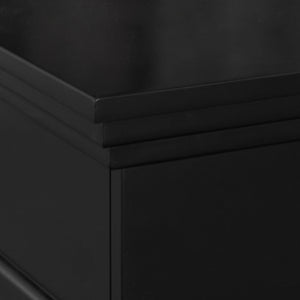 Camino a Bioetanolo da Pavimento 111x43x99 cm Washington Nero