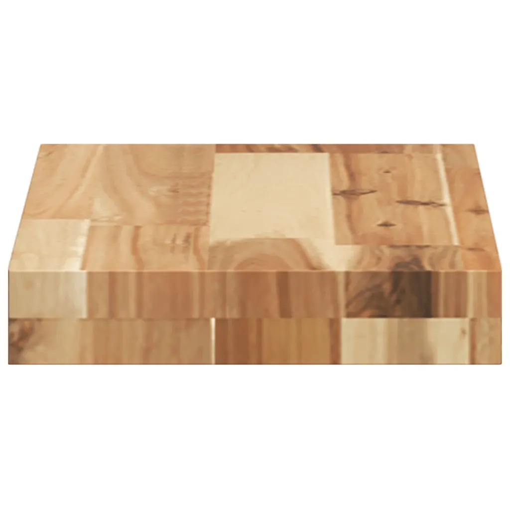 Ripiano a Parete 60x20x4 cm Legno Massello Acacia Rifinito Olio 3279579
