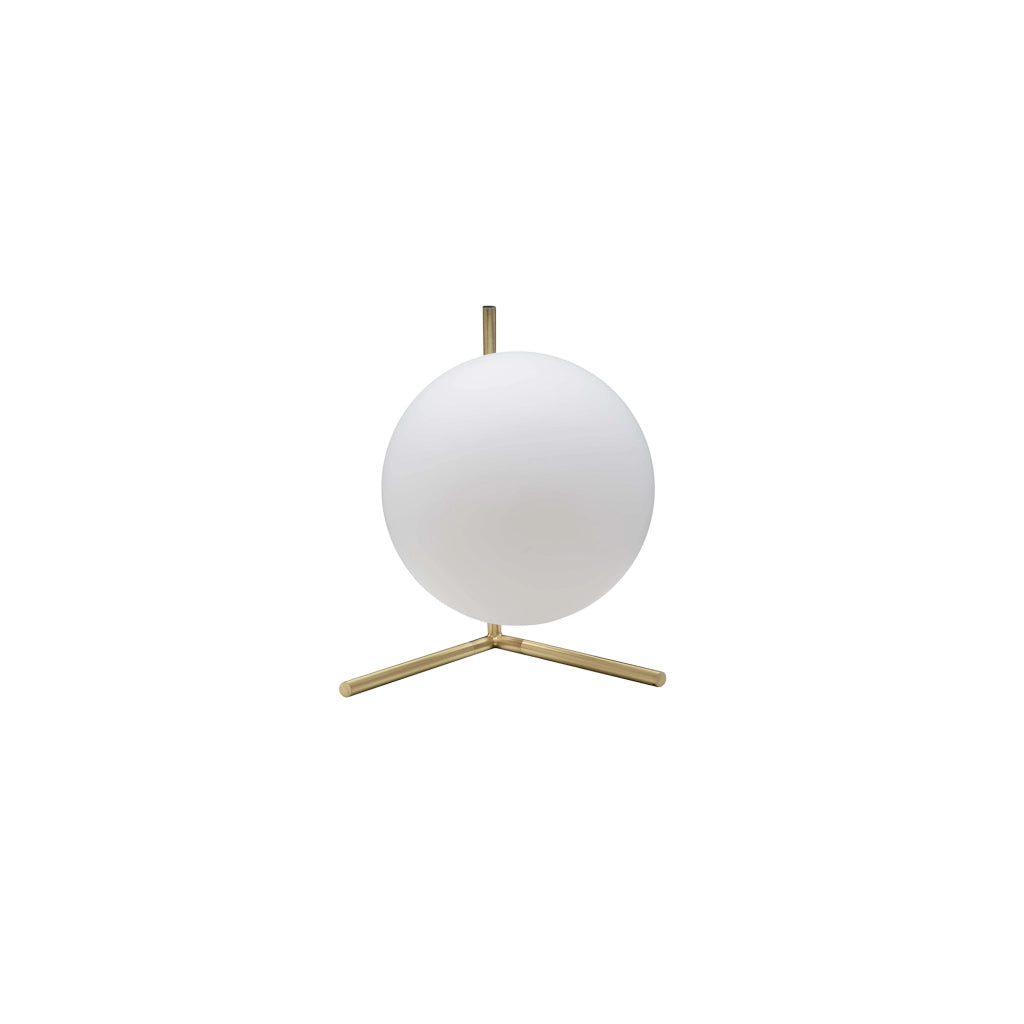 Paraty, Lampada da Tavolo Necessaria 1 Lampadina, Bianco Opaco